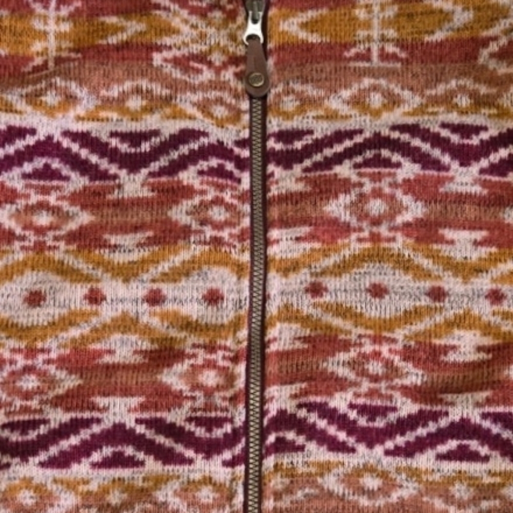 Sherpa Adventure Gear Lumbini Full-Zip Jacket S Burgandy/Rust/Blush Multi - Picture 8 of 8